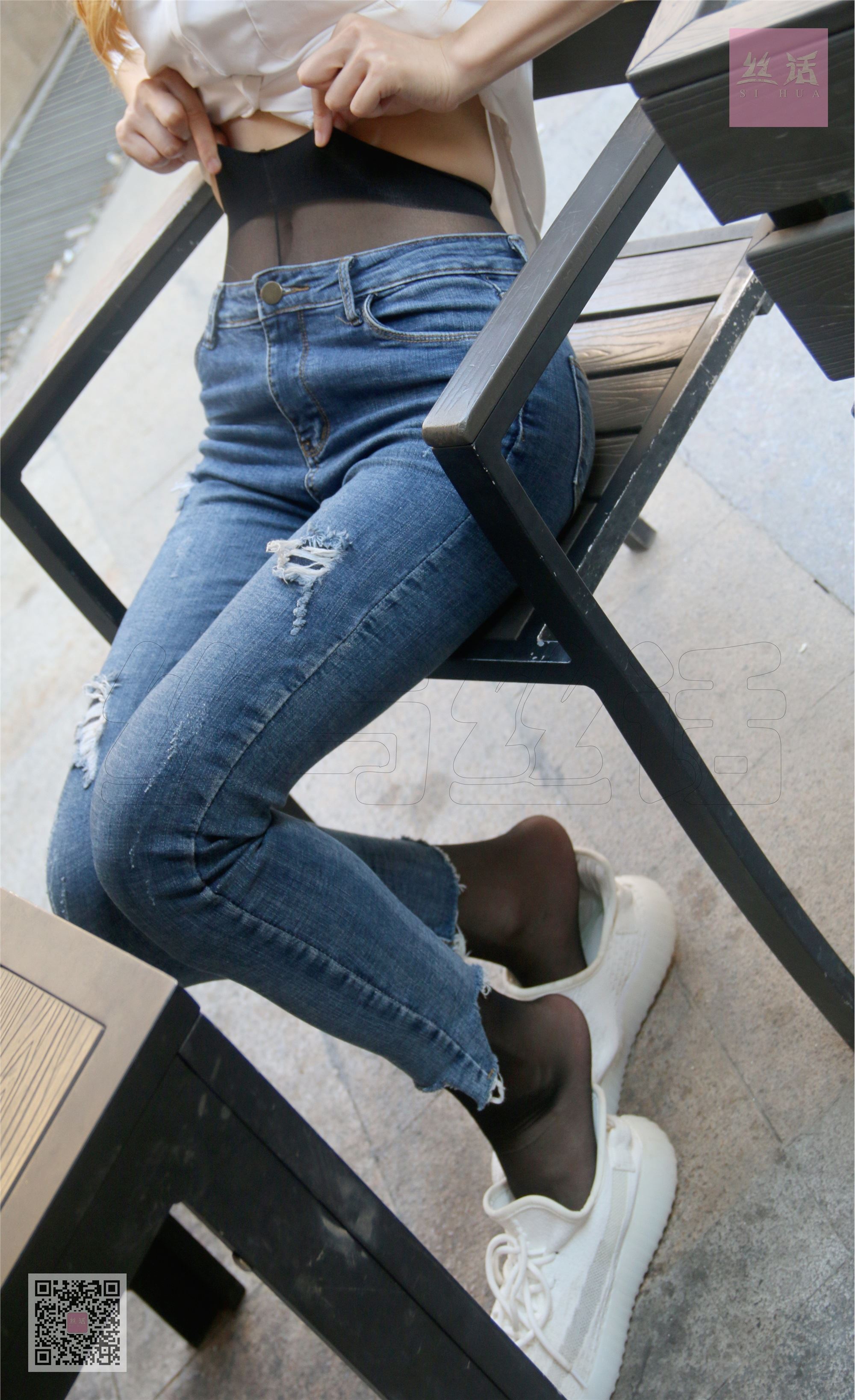 SiHua思话  SH006 婧娴 步行街偶遇库里斯